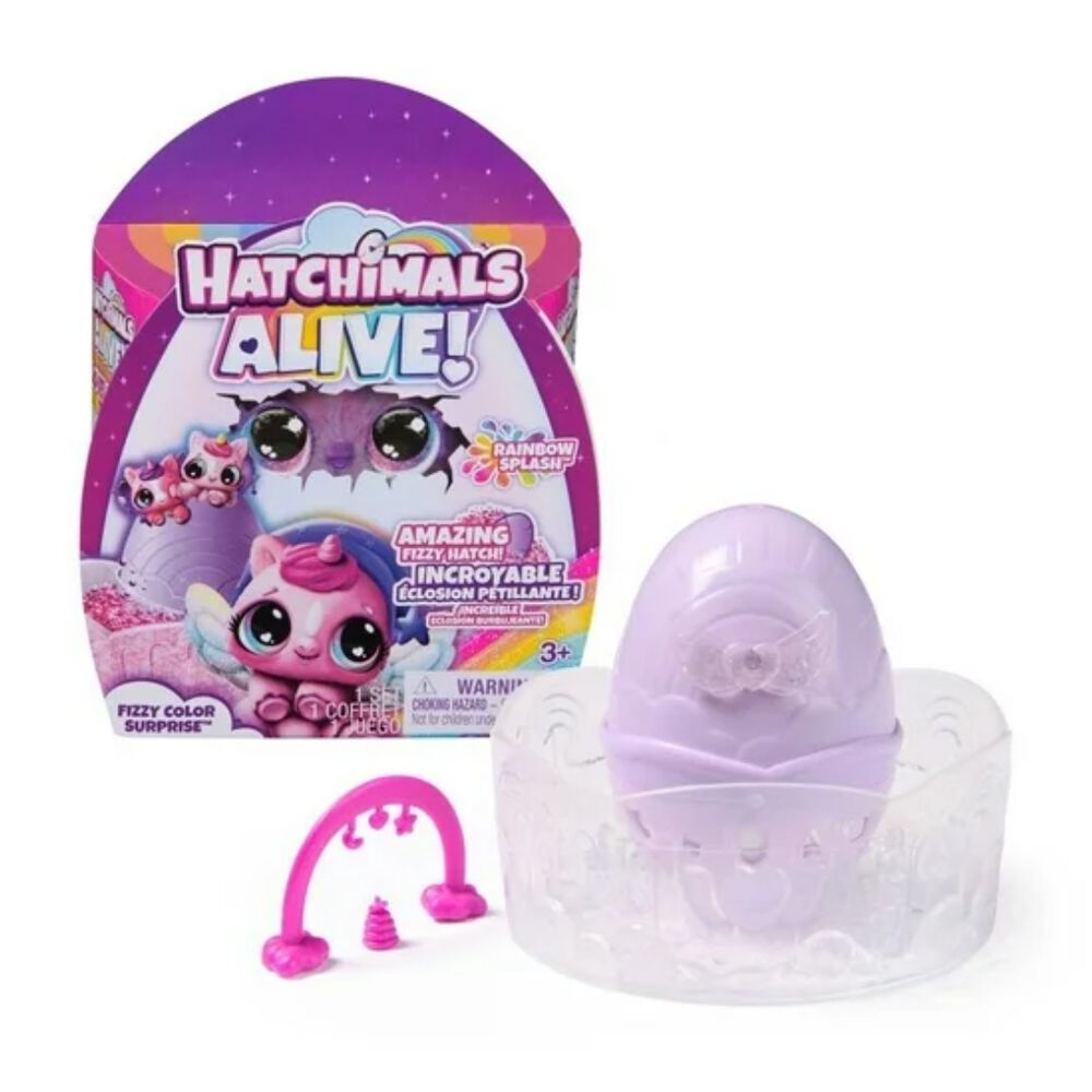Hatchimals Alive Eclosión Color Arcoiris image number 0.0
