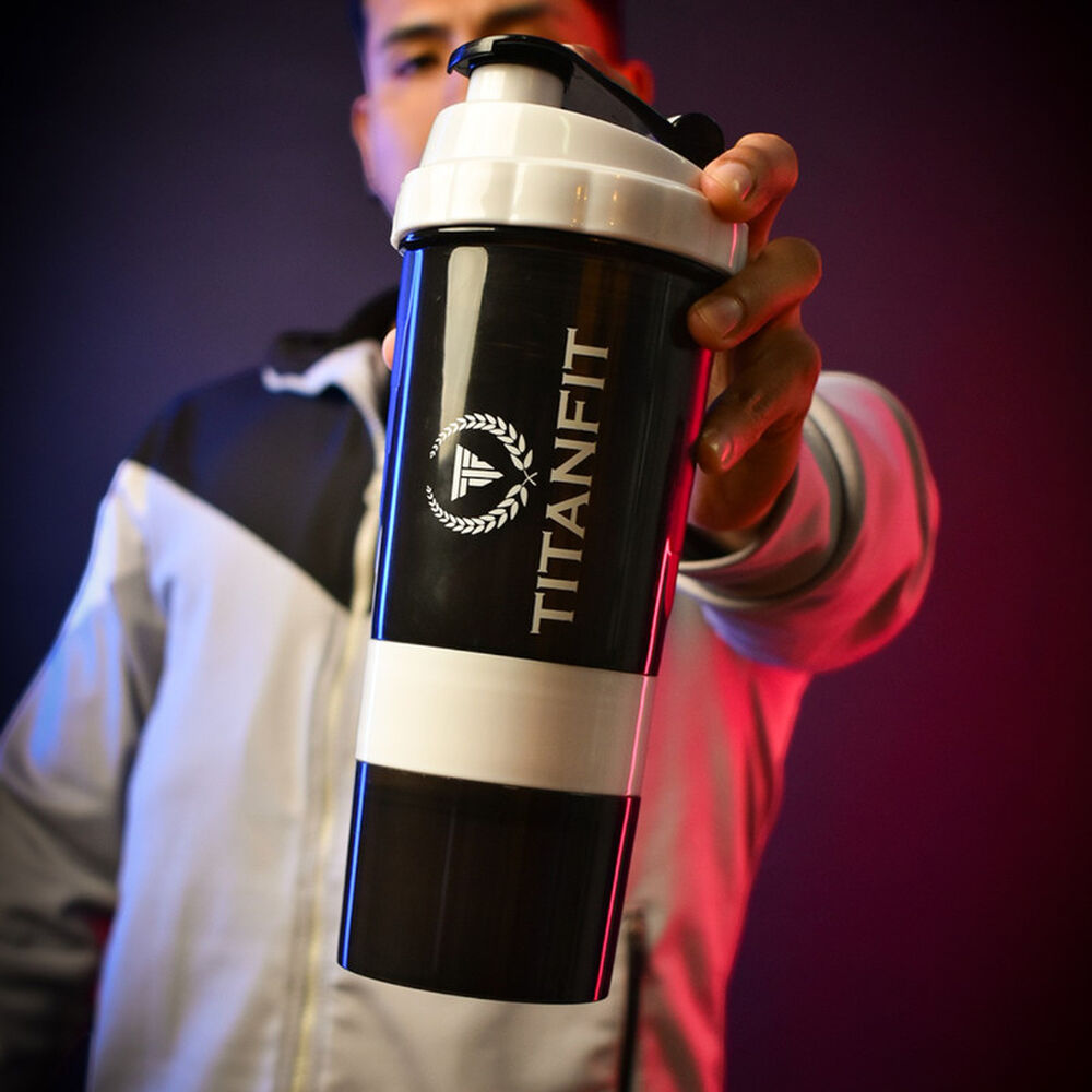Vaso Shaker 3 En 1 - 500 Ml Blanco Titanfit image number 3.0