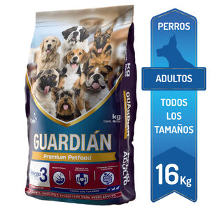 Alimento Para Perro Adulto Guardi&aacute;n 16kg