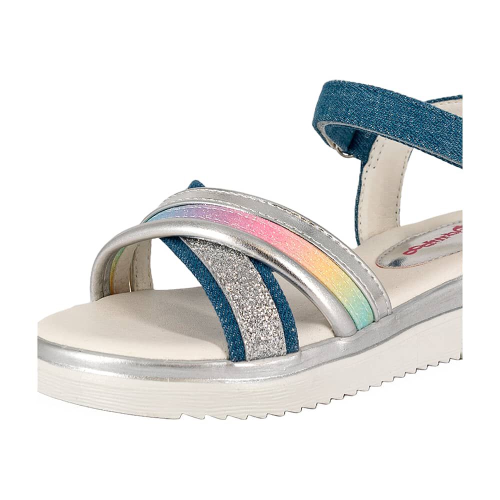 Sandalia Iris Azul Bamboo image number 3.0