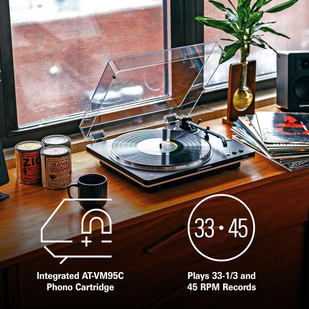 Tornamesa Bluetooth Audio-technica At-lp70xbt-bz Bronce image number 6.0