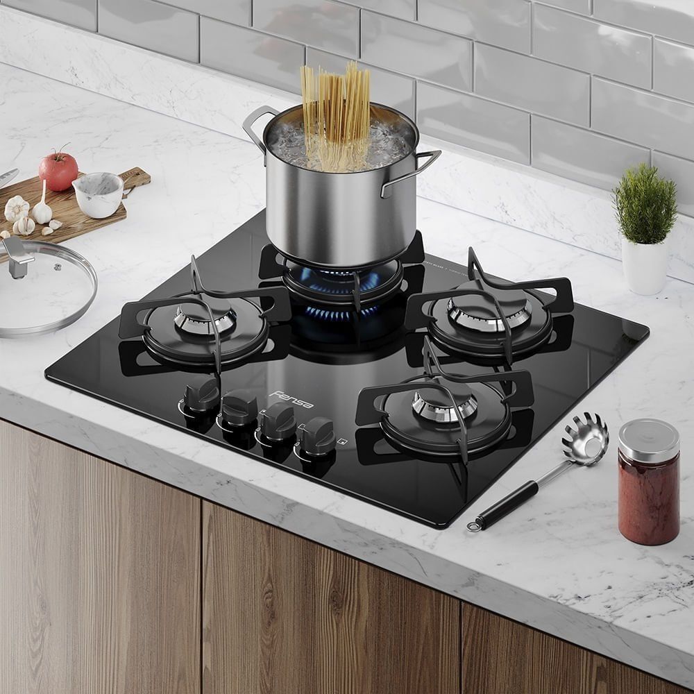 Encimera A Gas Fensa 4 Platos F Gc60v A image number 4.0