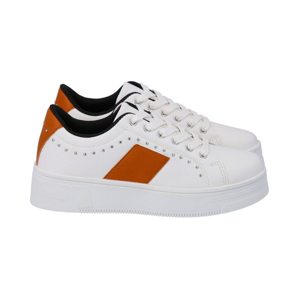 Zapatilla Urbana Mujer Blanco Maca Police image number 2.0