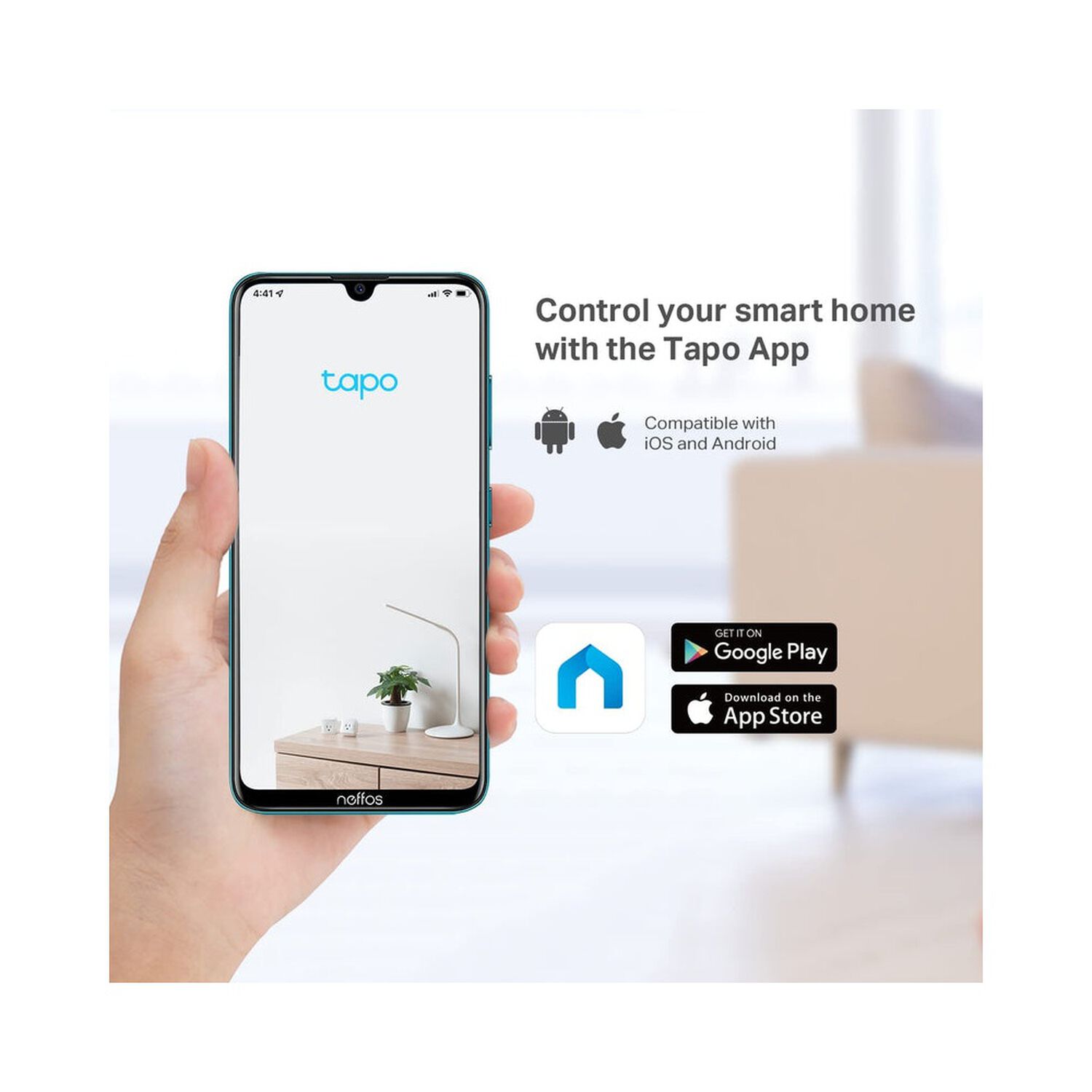 Camara Wifi Rotatoria Tapo Tp-link 1080p Full Hd C200 Robot image number 8.0