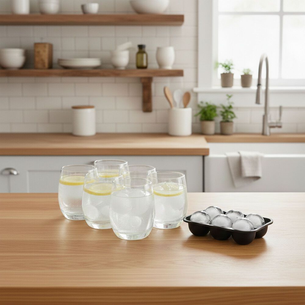 Pack 6 Vasos Redondos Virginia + Cubeta Hielos Redondos image number 5.0