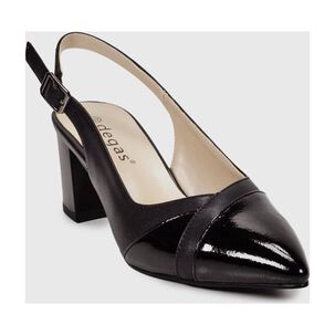 Sandalia Cuero Beline Negro