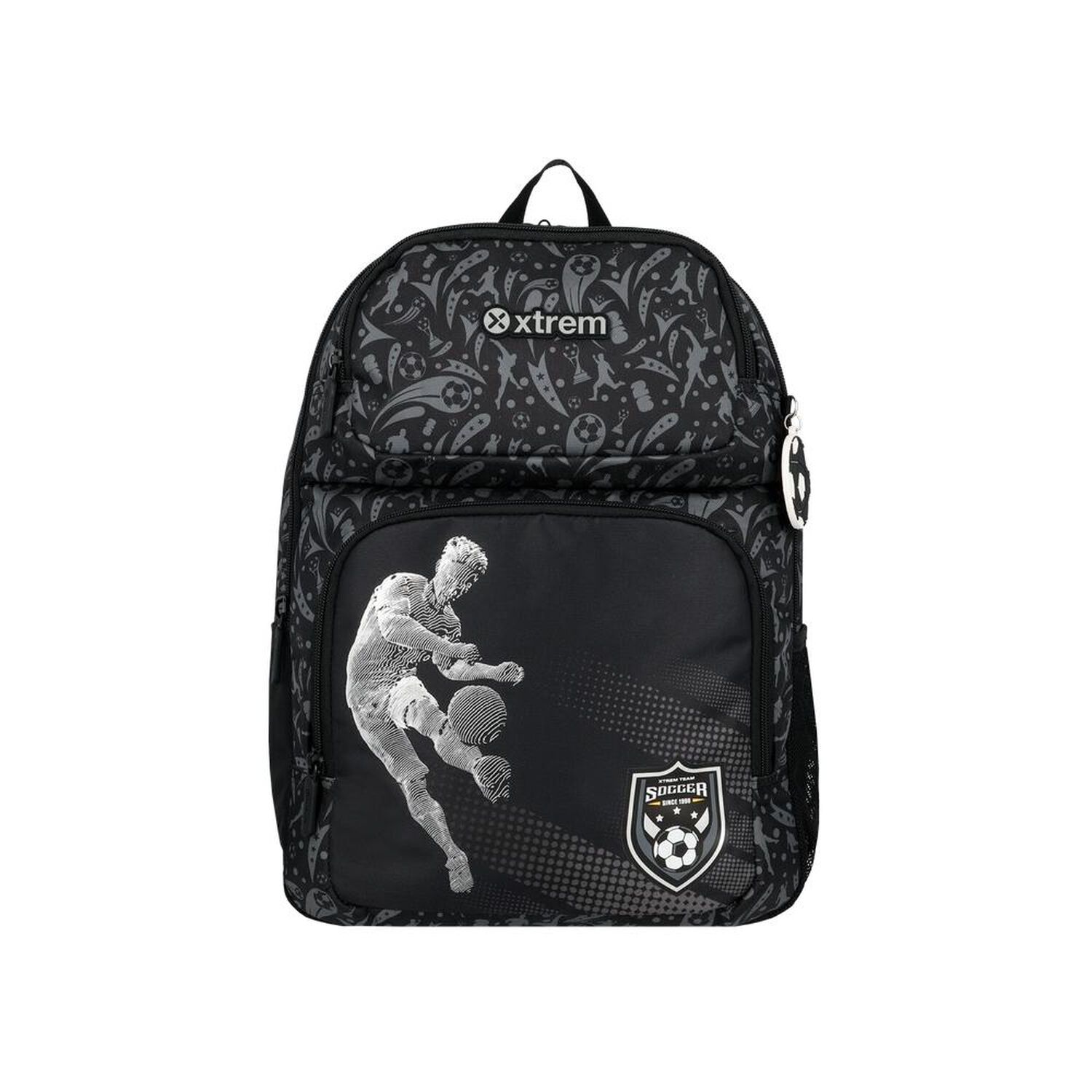 Mochila Xtrem Hopper 2.0 6xt F&uacute;tbol Negro/gris image number 0.0