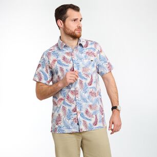 Camisa Estampada Manga Corta Hombre Peroe