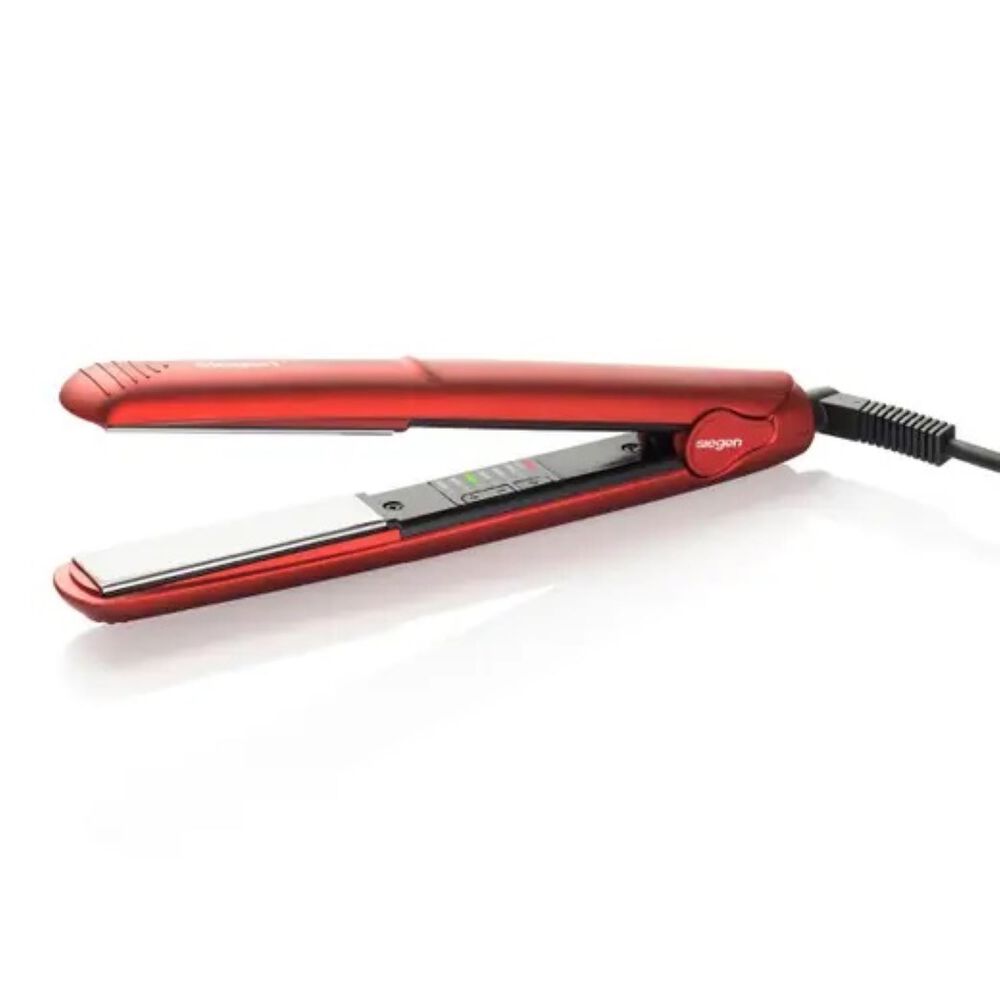 Plancha De Cabello Siegen 2en1 Alisa Y Ondula Placas De Titanio Intensive Red Sg4651 image number 0.0