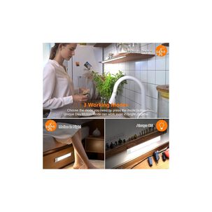 Lampara Led De Armario Con Sensor De Movimiento 32cm