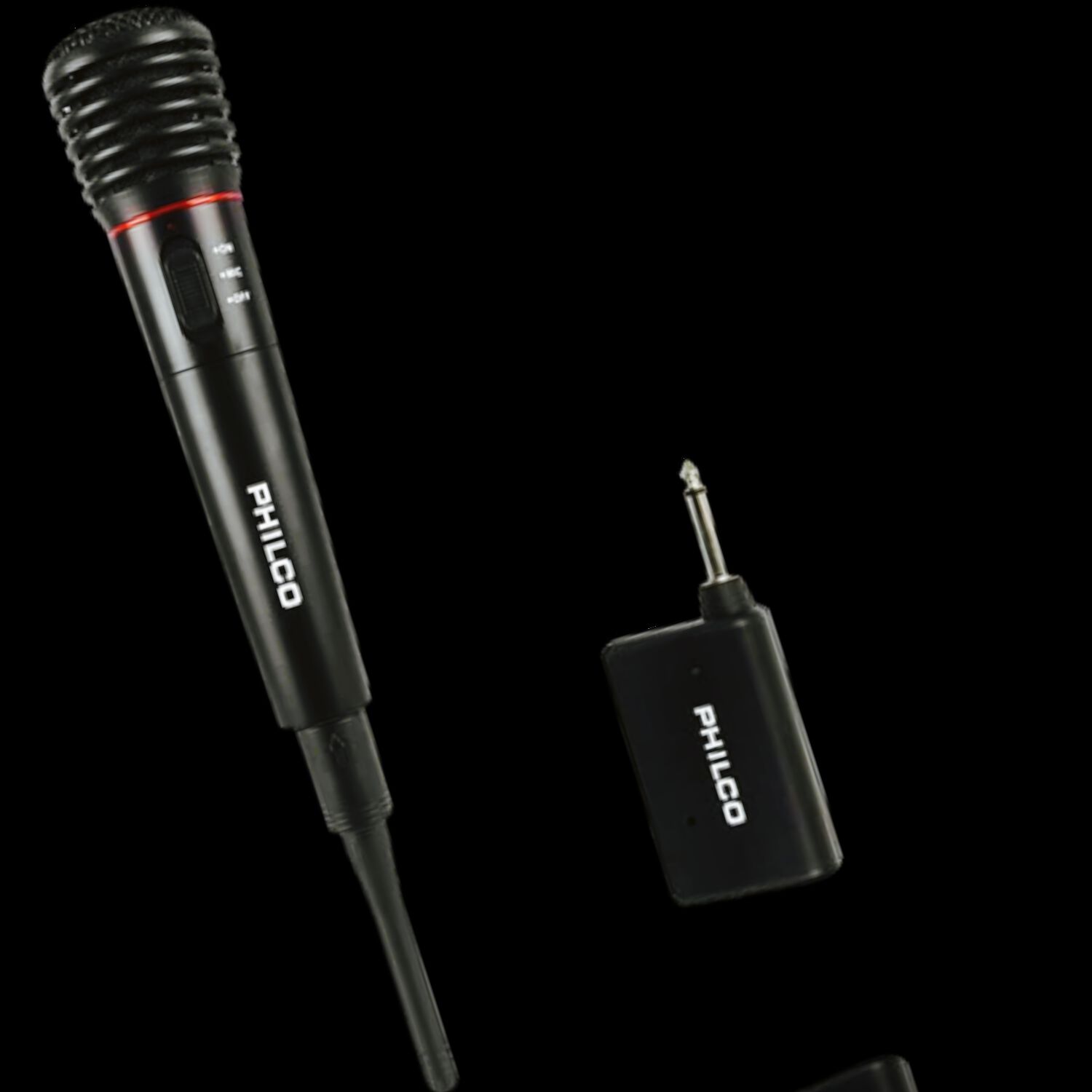 Micr&oacute;fono Inal&aacute;mbrico Vhf Multiprop&oacute;sito Hifi Philco Wm308 image number 1.0