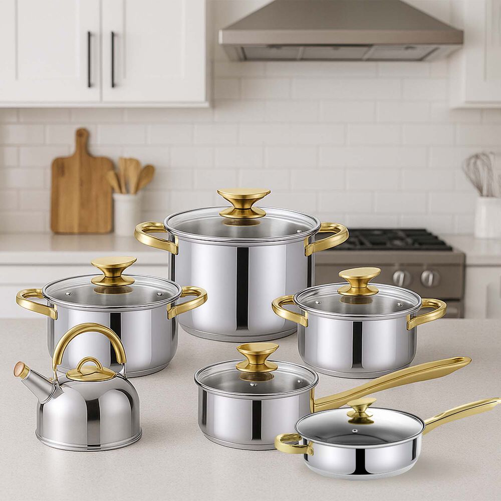 Bater&iacute;a 12 Piezas Acero Inoxidable Viena image number 1.0