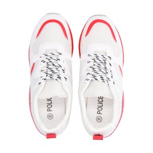 Zapatilla Urbana Mujer Blanco/fluor Amalia Police