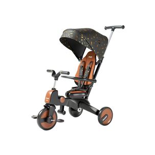 Triciclo De Paseo 360&deg; Y Balance 6 En 1 Plegable Negro