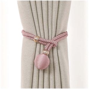 Pack De 02 Sujetadores - Abrazaderas Magneticas Para Cortinas Md09