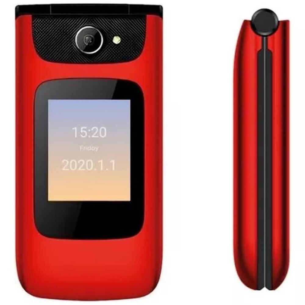 Celular Senior Introtech 4g Almeja Clamshell Batt Rojo image number 1.0