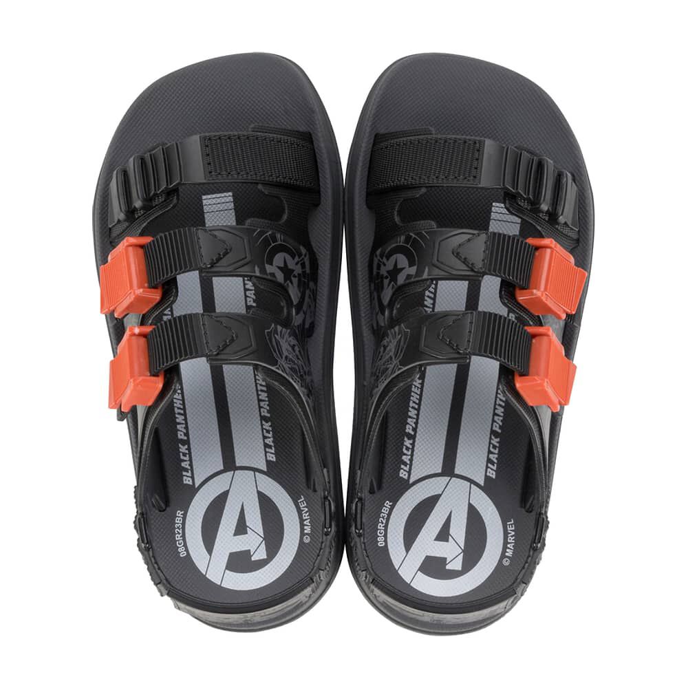Sandalia Ni&ntilde;o Gris/negro Marvel Ipanema image number 0.0