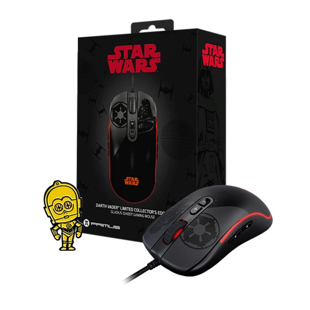 Mouse Gamer Primus Gladius12400t Sensor Pixart Darth Vader image number 4.0