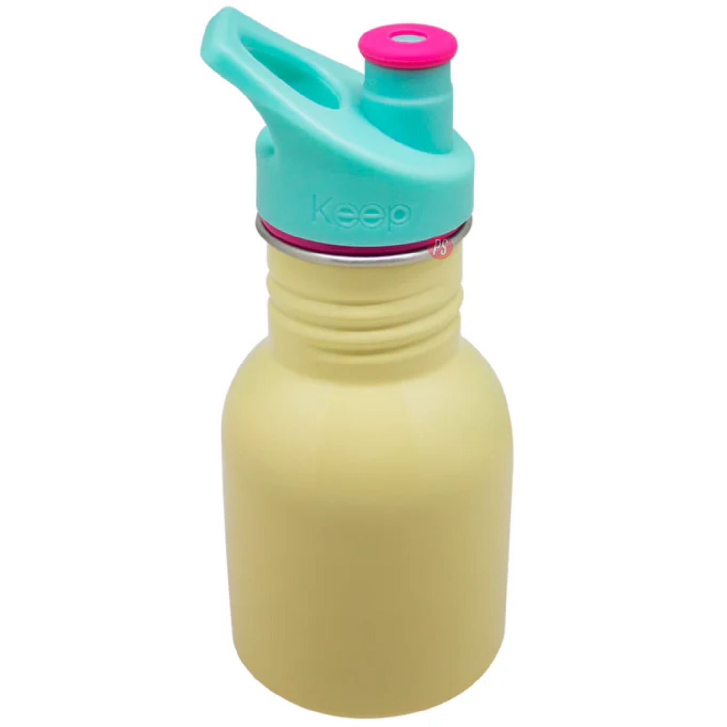 Botella Metalica Kido 335 Ml Amarilla Libre De Bpa - Ps image number 1.0
