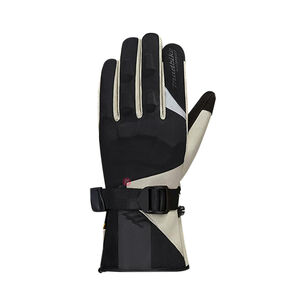 Guantes Para Moto T&eacute;rmicos Con Protecci&oacute;n Nudillos Beige - Ps