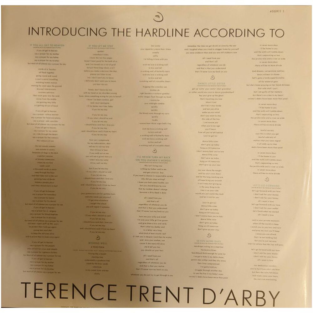 Terence Tren Dárby - Introducing The Hardline According To | Vinilo Usado image number 5.0