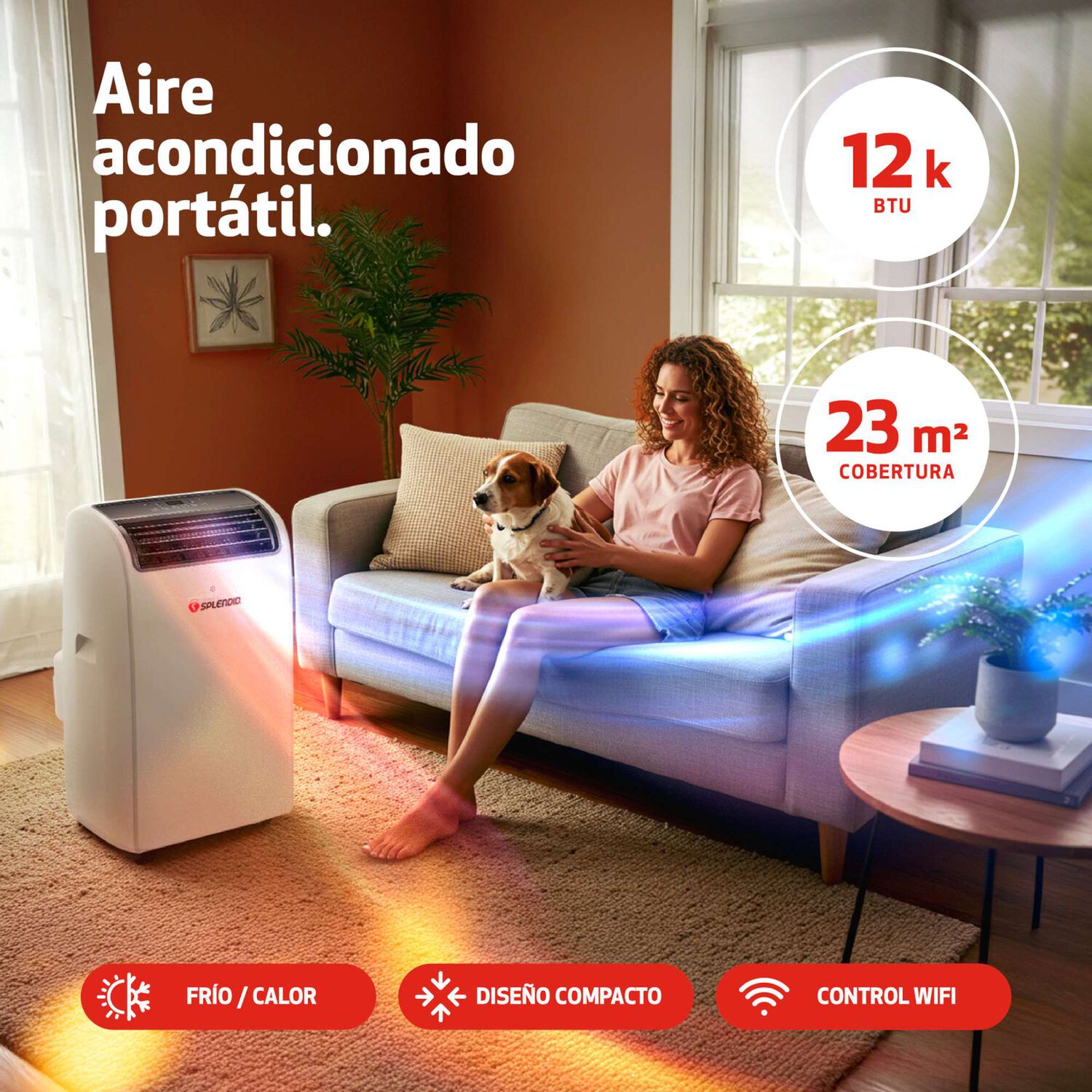 Aire Acondicionado Port&aacute;til 12000 Btu Wi Fi Splendid image number 5.0