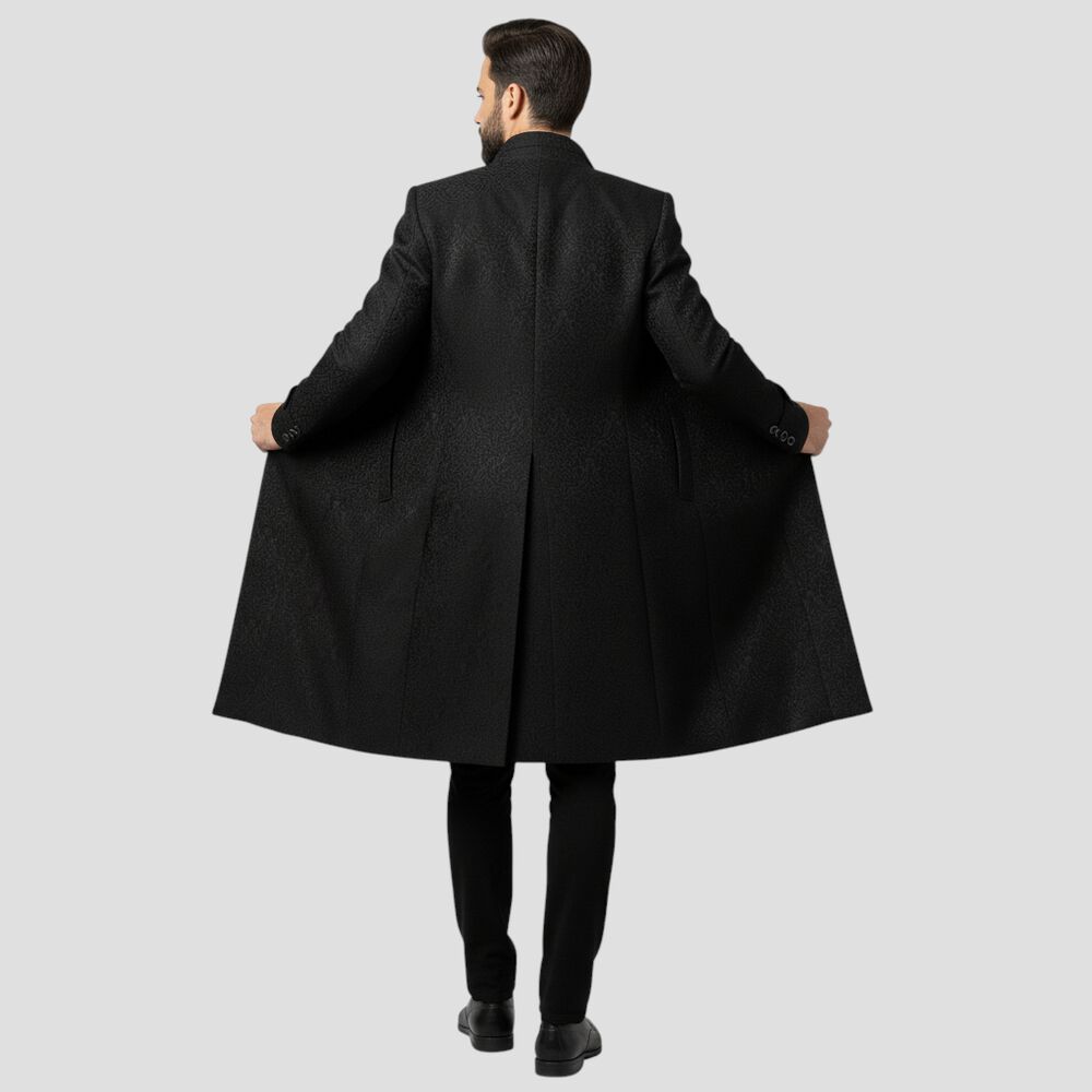 Abrigo Largo G&oacute;tico Noche Steampunk Cosplay G&oacute;tico Victoriano image number 5.0