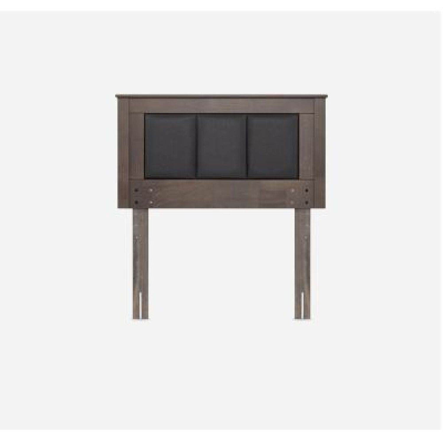 Cama Europea Rosen New Style 4 Plus / 1 Plaza / Base Normal  + Respaldo Rachel Gris image number 9.0