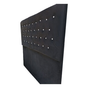 Respaldo Hvm 2p Botone Negro Piso