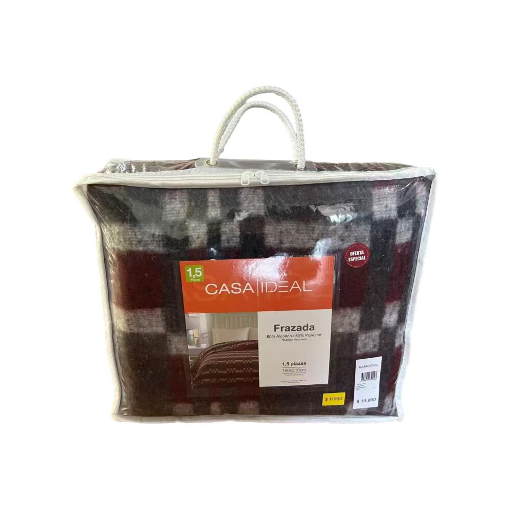 Frazada Casaideal Reciclada / 1.5 Plazas image number 2.0