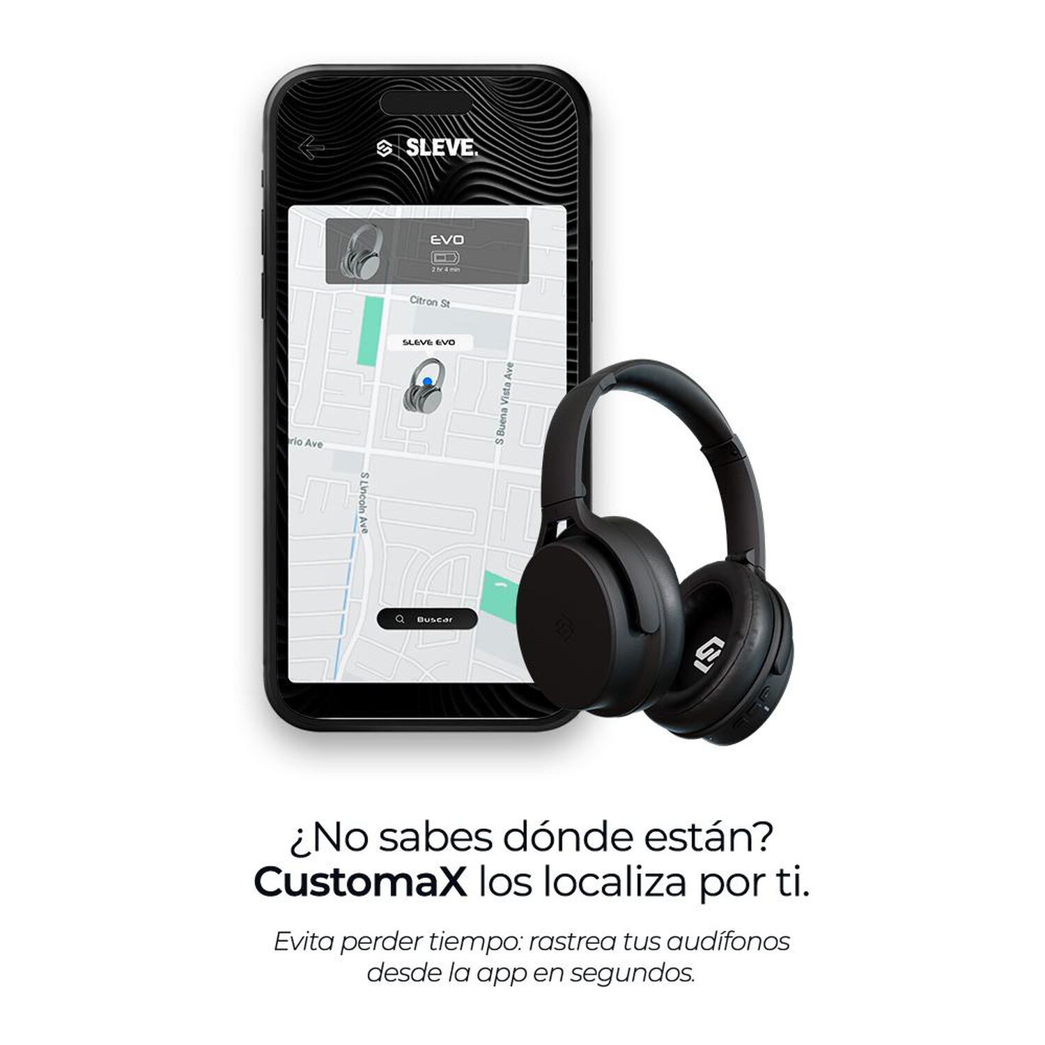 Aud&iacute;fonos Sleve Evo 2Gen Black image number 7.0