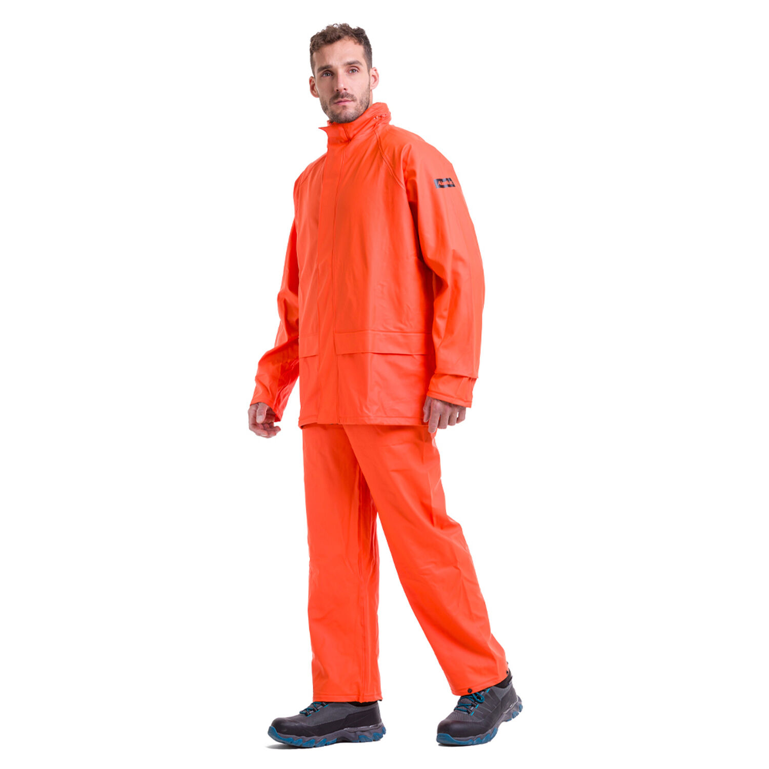 Traje Impermeable Alaska Pu Naranjo image number 1.0