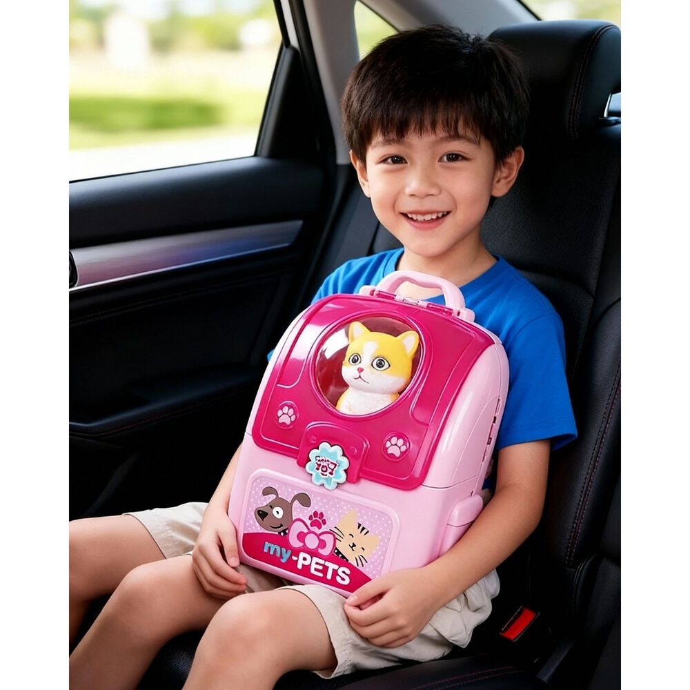 Juguete Set Mochila De Veterinario Gatito Para Ni&ntilde;os image number 6.0