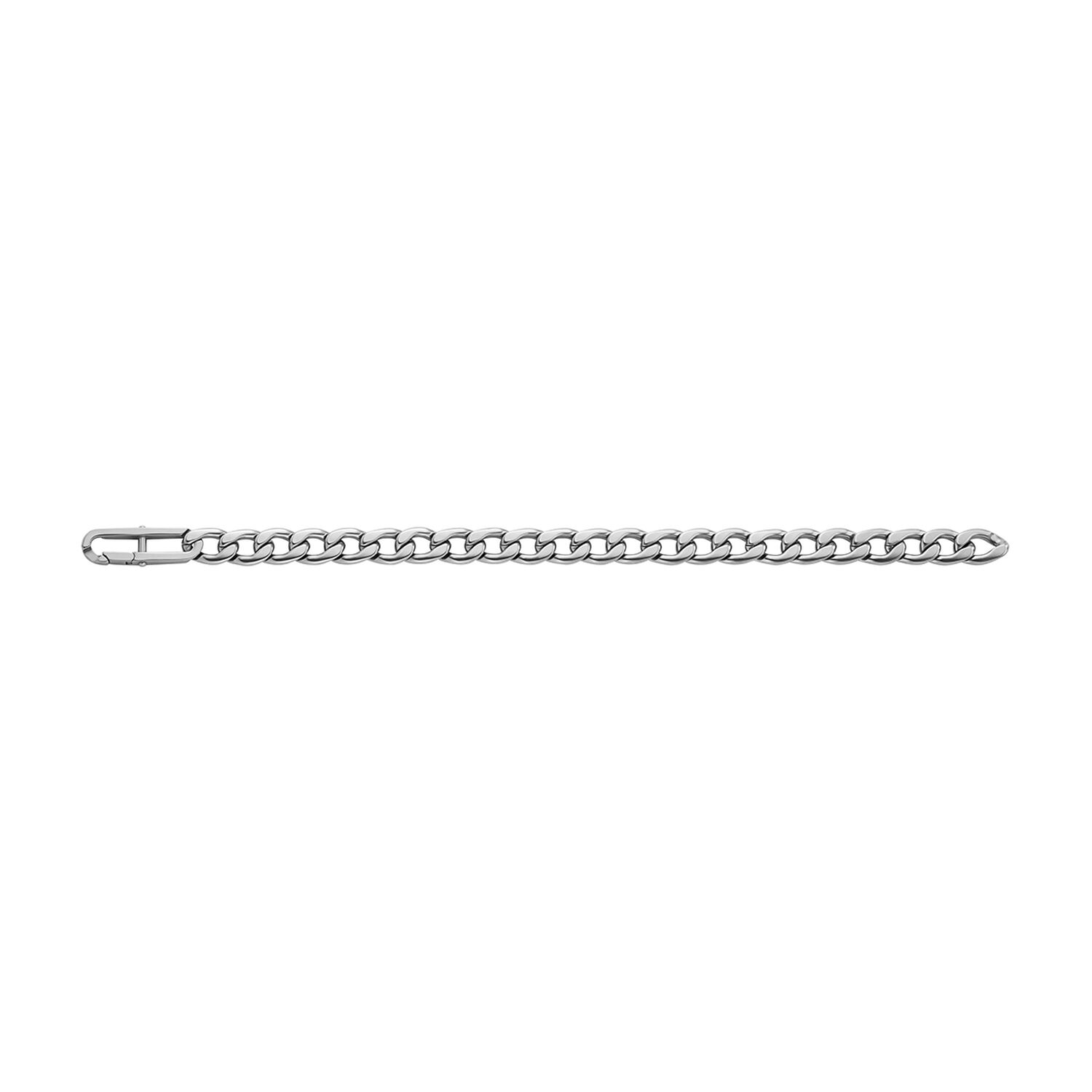 Pulsera Fossil Jf04770040 Plateado Hombre image number 1.0