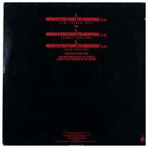 Simply Red - Money$ Too Tight (to Mention) | 12" Maxi Single Usado