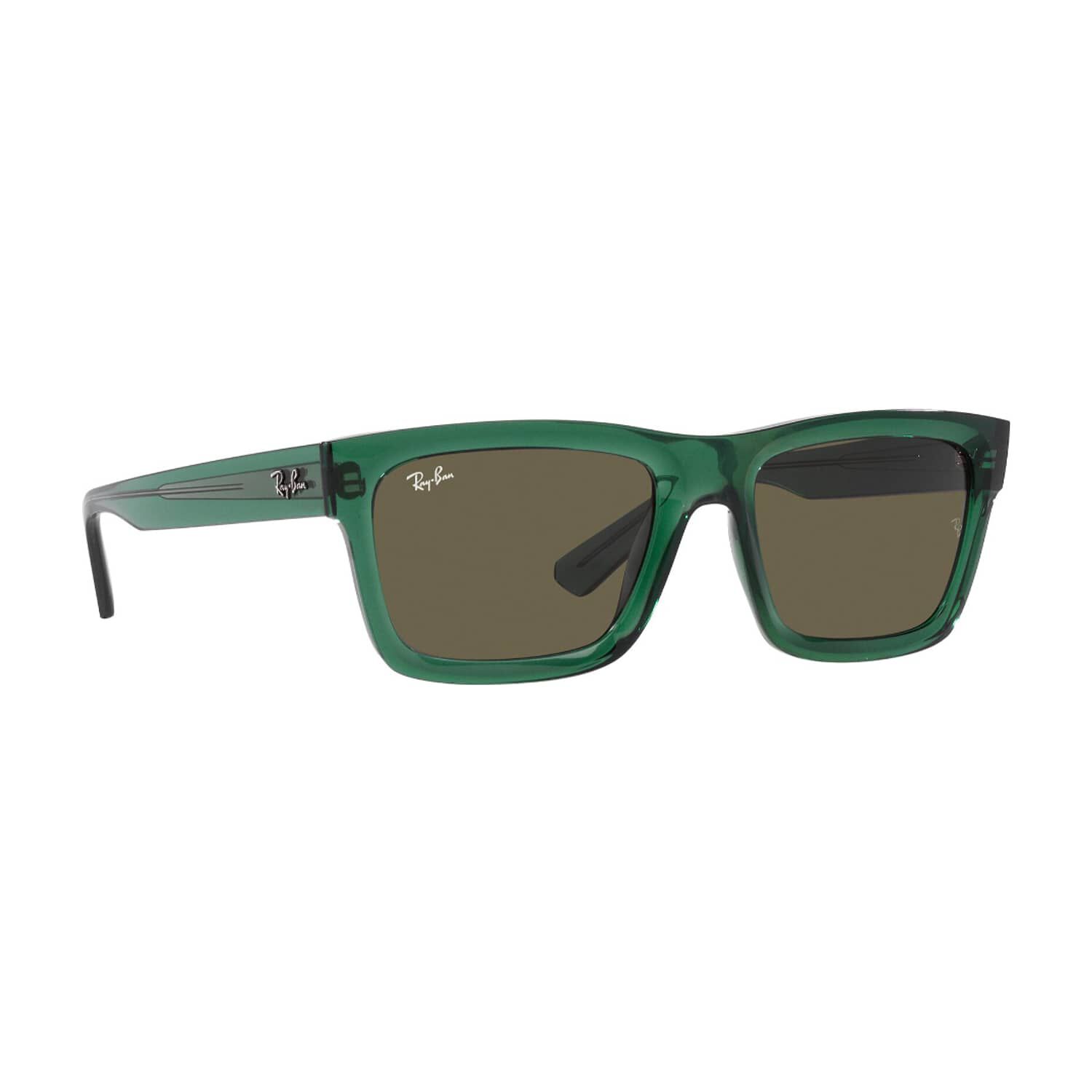 Lentes De Sol Warren Transparent Green Bio-based Sustentable Ray-ban image number 11.0