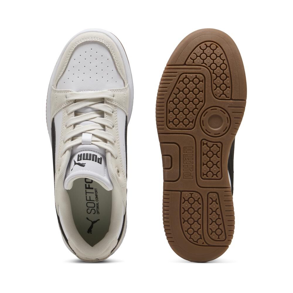 Zapatilla Urbana Mujer Puma Rebound Beige image number 2.0