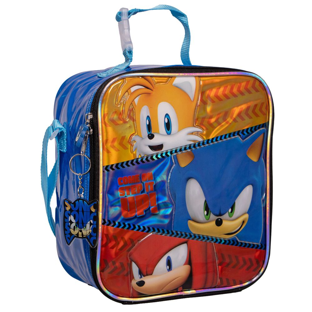 Lonchera Escolar Ni&ntilde;o Team Sonic Azul Sonic image number 1.0