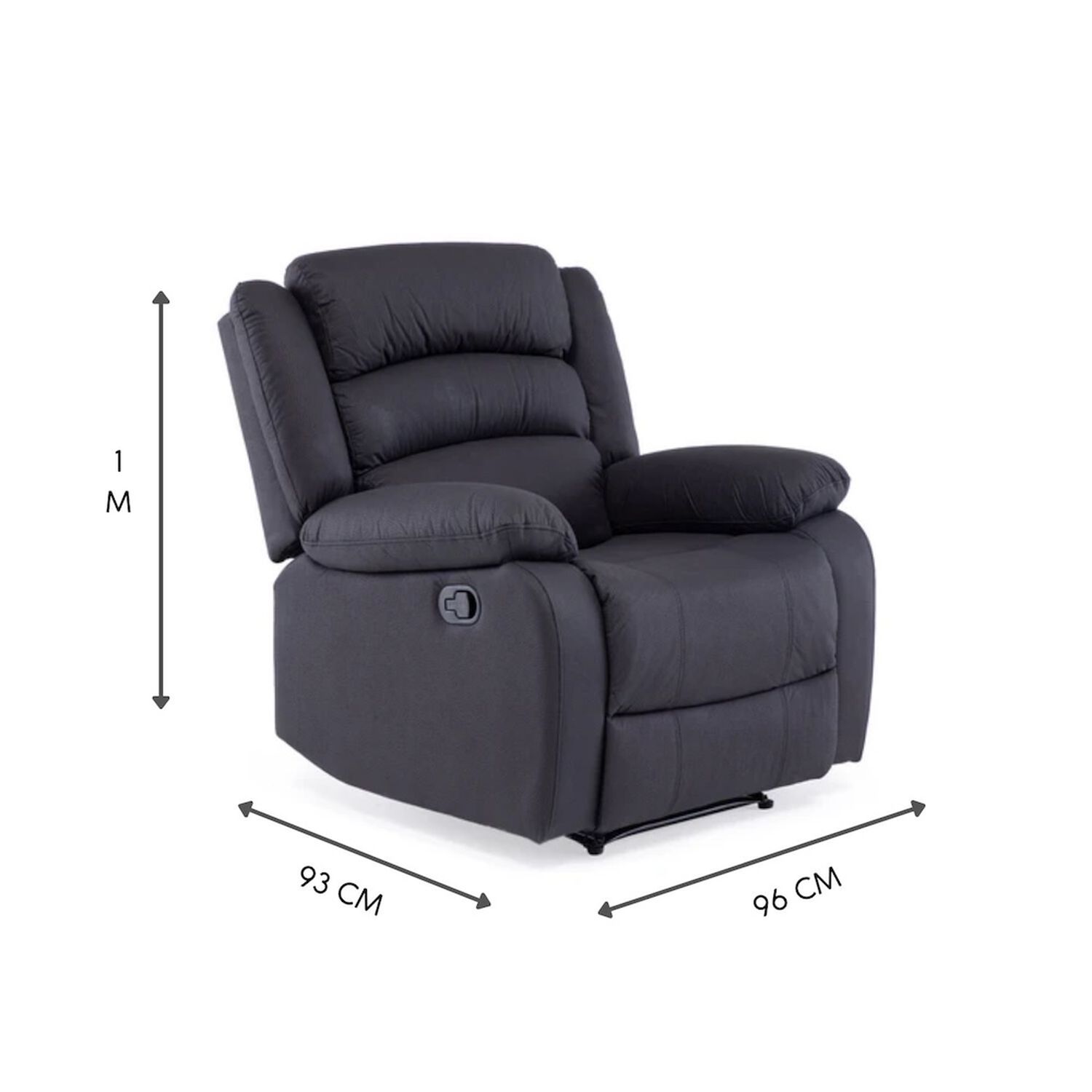 Living Reclinable 1 Sof&aacute; 3 Cuerpos + 2 Bergers New Praga image number 7.0