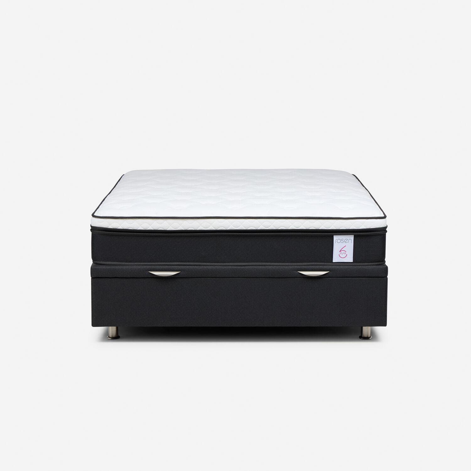 Cama Ba&uacute;l Rosen New Style 6 / 1.5 Plazas / Base Normal image number 1.0