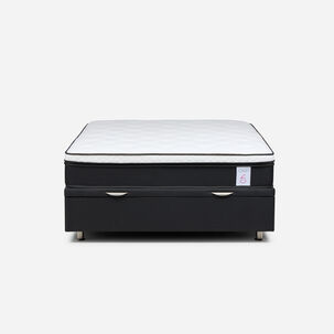 Cama Ba&uacute;l Rosen New Style 6 / 1.5 Plazas / Base Normal