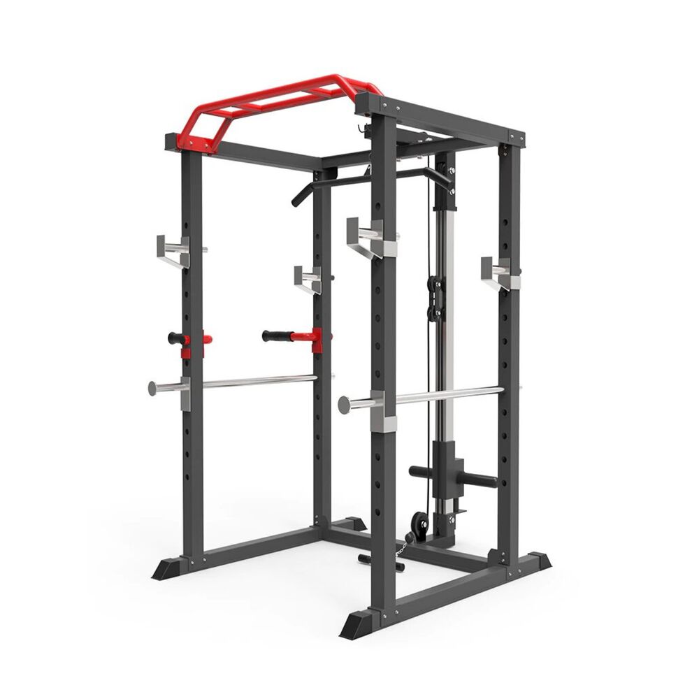 Jaula Multifuncional Power Rack R300 Gym Con Polea image number 0.0