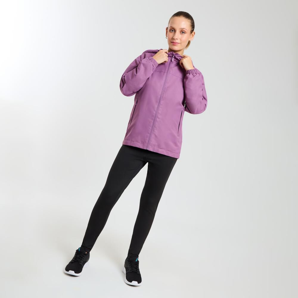 Chaqueta Deportiva Cuello Alto Con Capucha Mujer Wetland image number 1.0