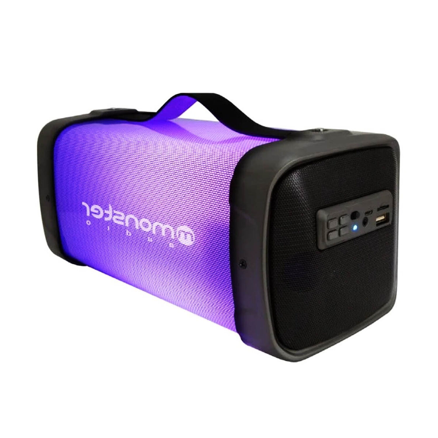Parlante Port&aacute;til Monster Audio Mx530bk Retro Iluminado Rgb image number 1.0