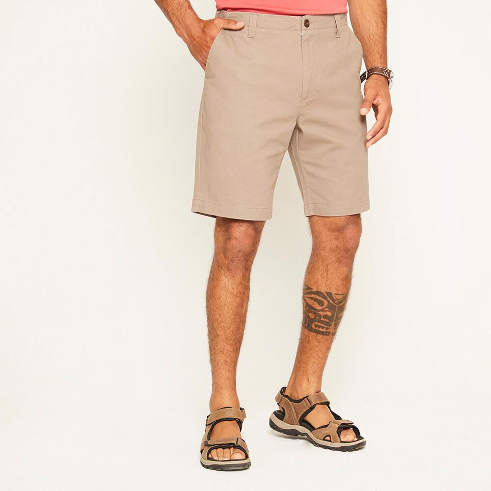 Bermuda B&aacute;sico Regular Tiro Medio Straight Hombre Herald image number 0.0