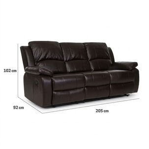 Juego De Living Reclinable Cic Valencia - Andalucia / 1 Cuerpo + 3 Cuerpos