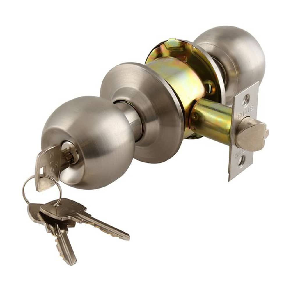 Cerradura Cil&iacute;ndrica Odis 201 Dormitorio - Plata image number 2.0
