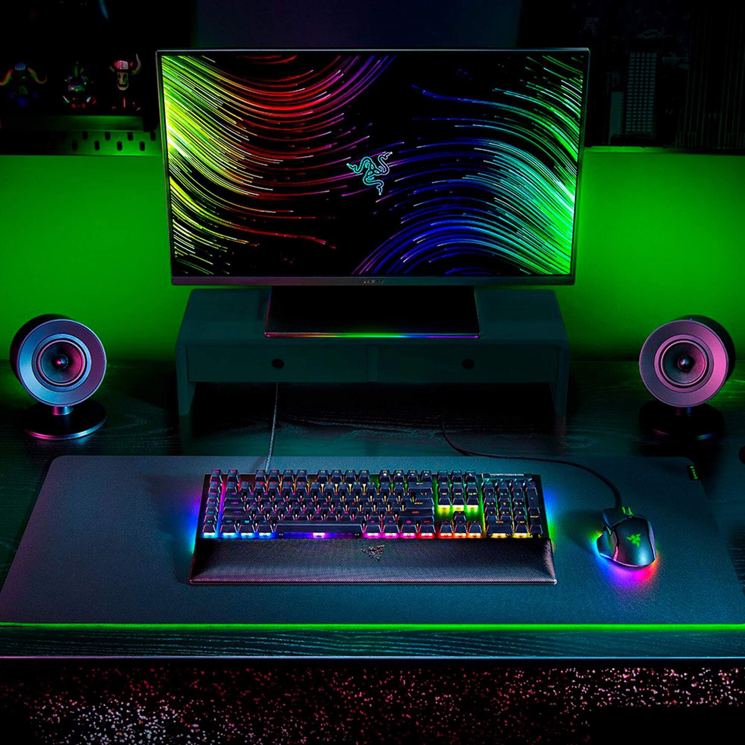 Teclado Gamer Razer Blackwidow V4 Yellow Switch Ingl&eacute;s image number 7.0