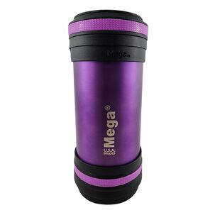 Termo Mega Maxx 600ml Comidas Metalico Acero Inoxidable Morado