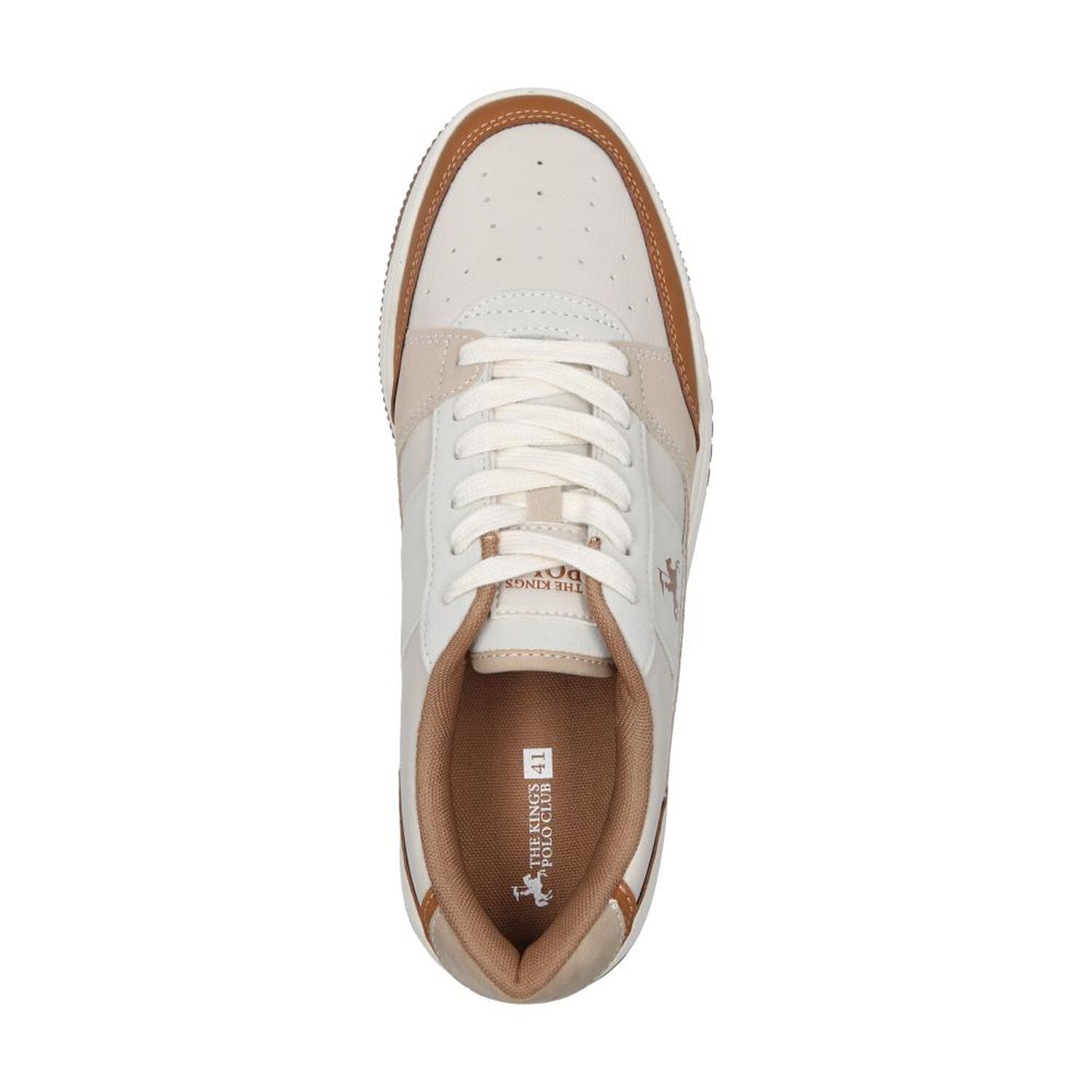 Zapatilla Urbana Hombre The King's Polo Club Camel image number 4.0